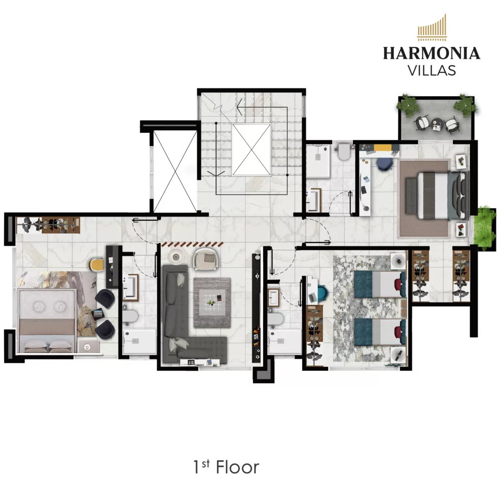Harmonia Villas 1st Floor