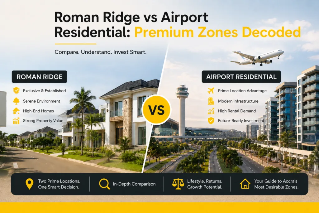 Roman Ridge vs Airport Residential: Premium Zones Decoded